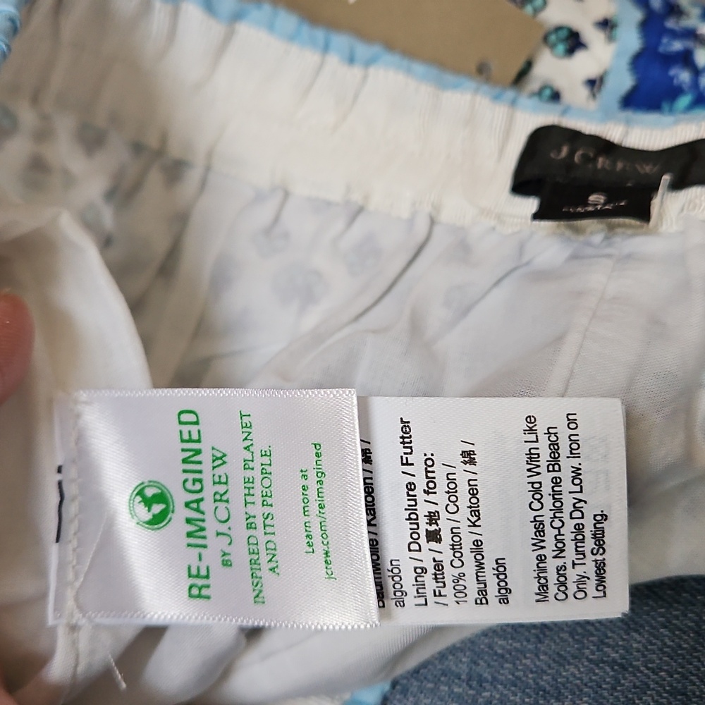 J. Crew Navy and White Maxi Skirt - Picture 4 of 5